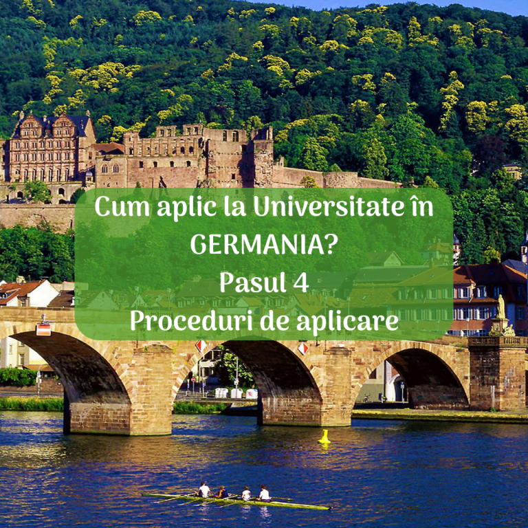 Cum aplic la universitate în Germania? Pasul 4. Proceduri de aplicare