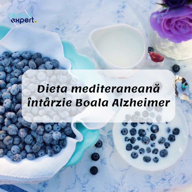 Dieta mediteraneană întârzie Boala Alzheimer