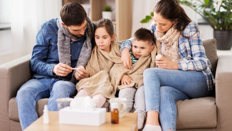 Răceală si tuse la copii: remedii permise