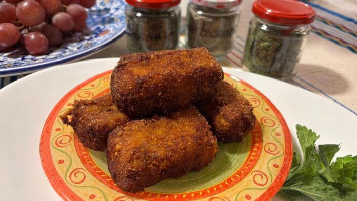 Chifteluțe cu dovleac cu umplutură de ricotta